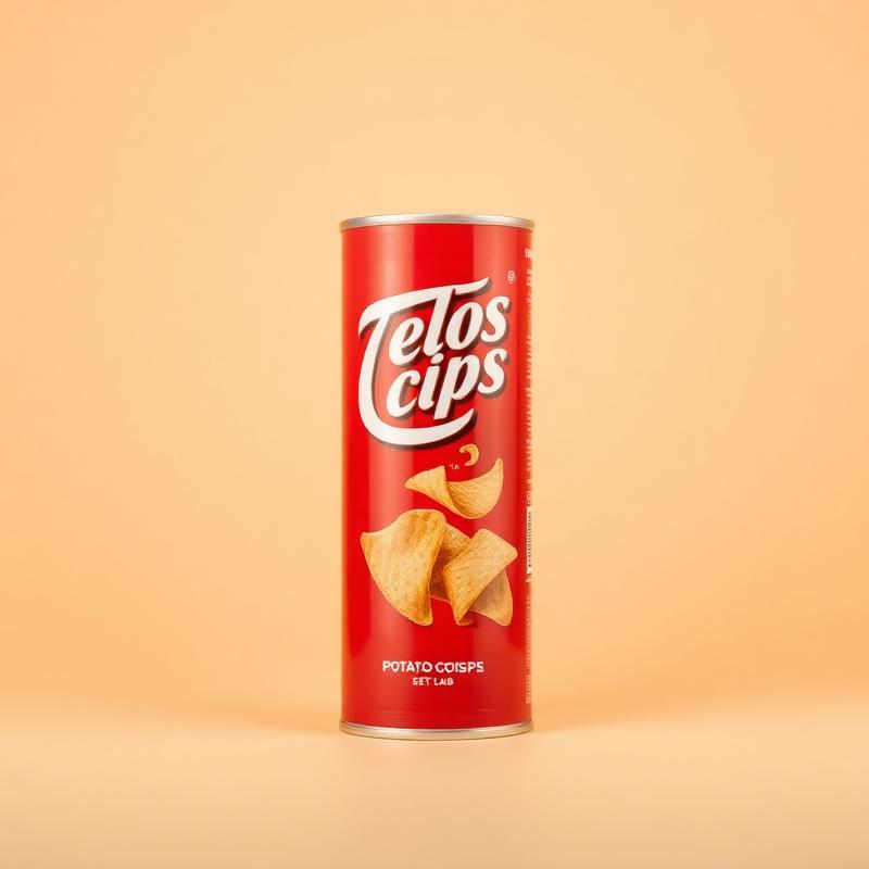 Stacked Potato Crisps